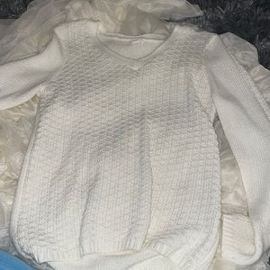 Baggy White sweater worn once